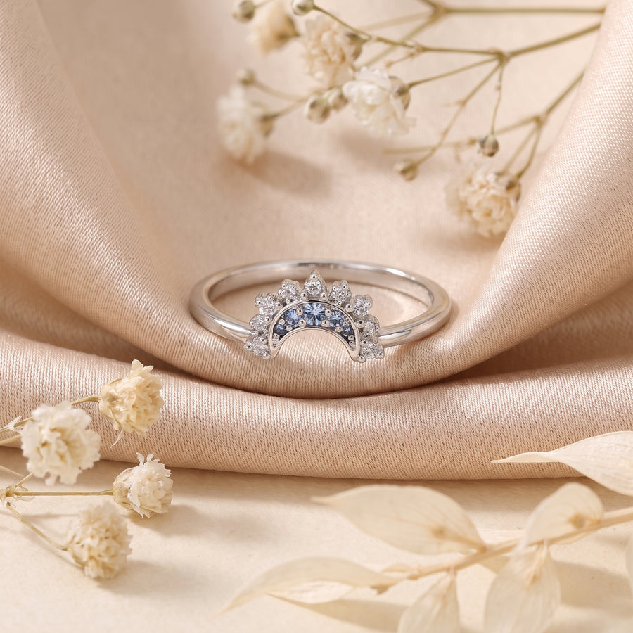 Astrea Sun & Moon Ring Set, product view 9