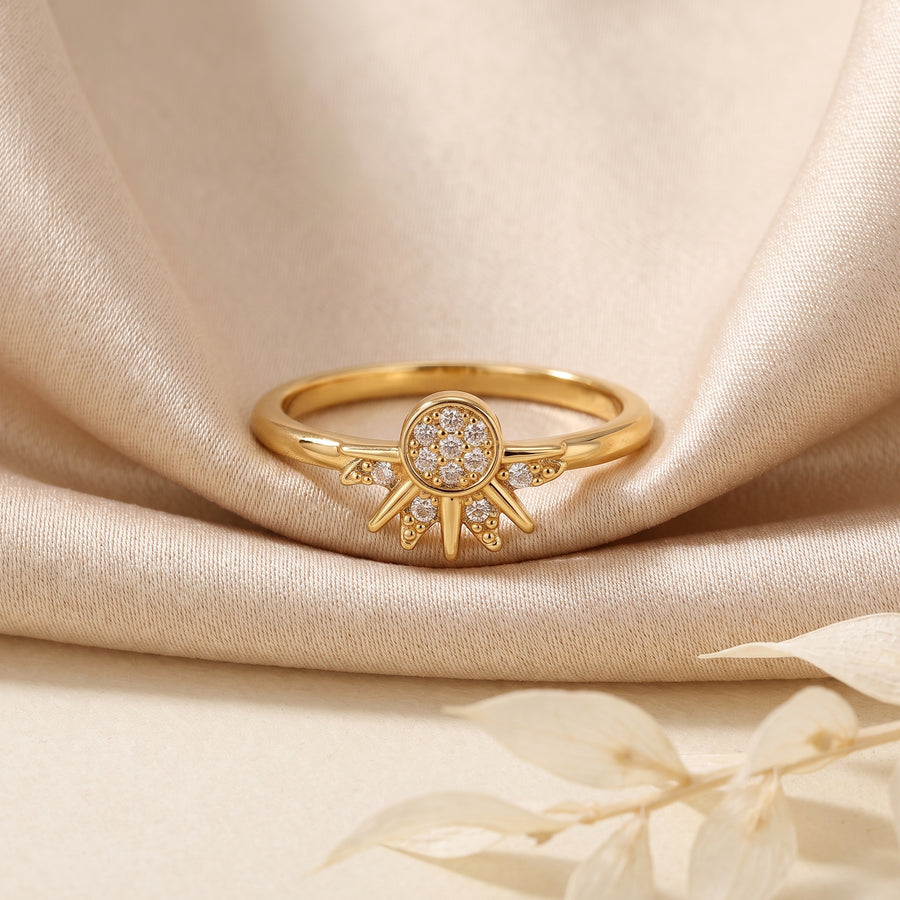 Astrea Sun & Moon Ring Set, product view 8
