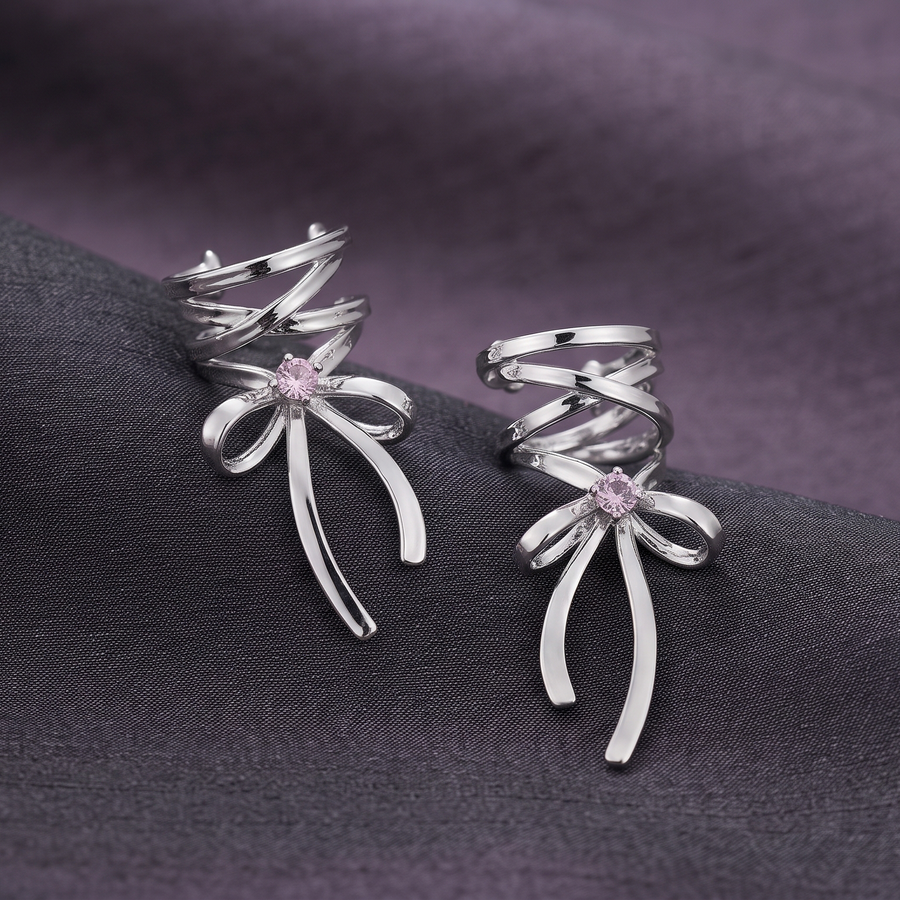 Celeste Bow Ear Cuff