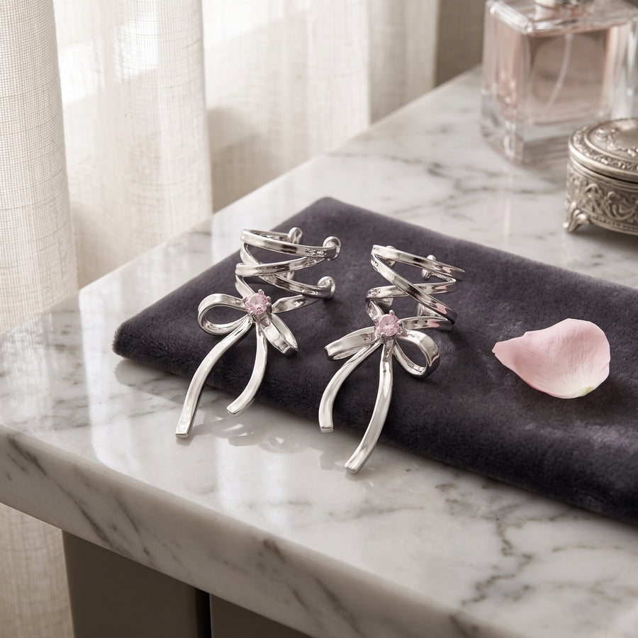 Celeste Bow Ear Cuff