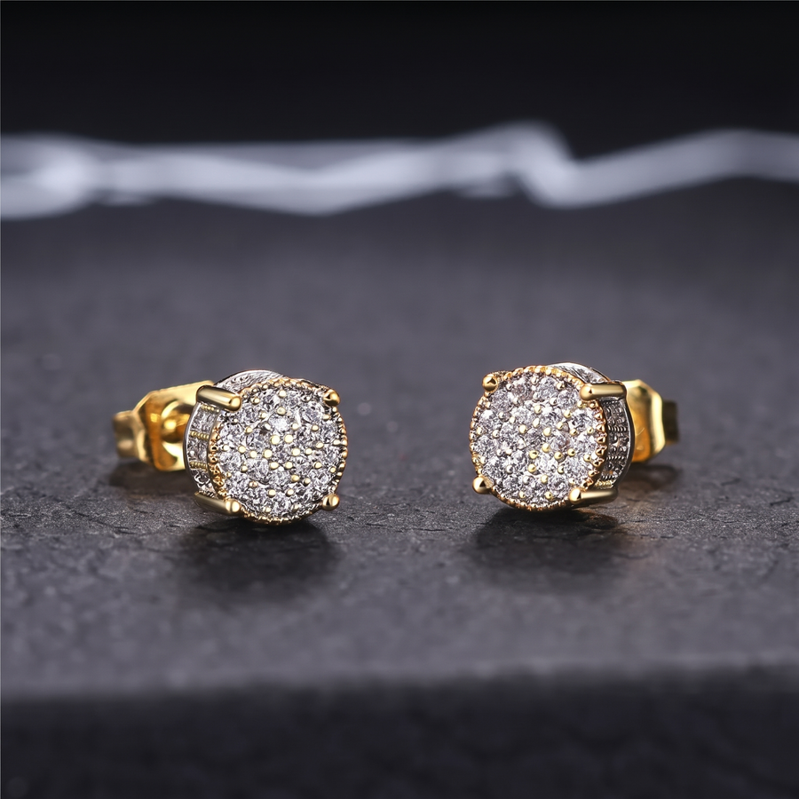 Solstice CZ Studs, product view 3