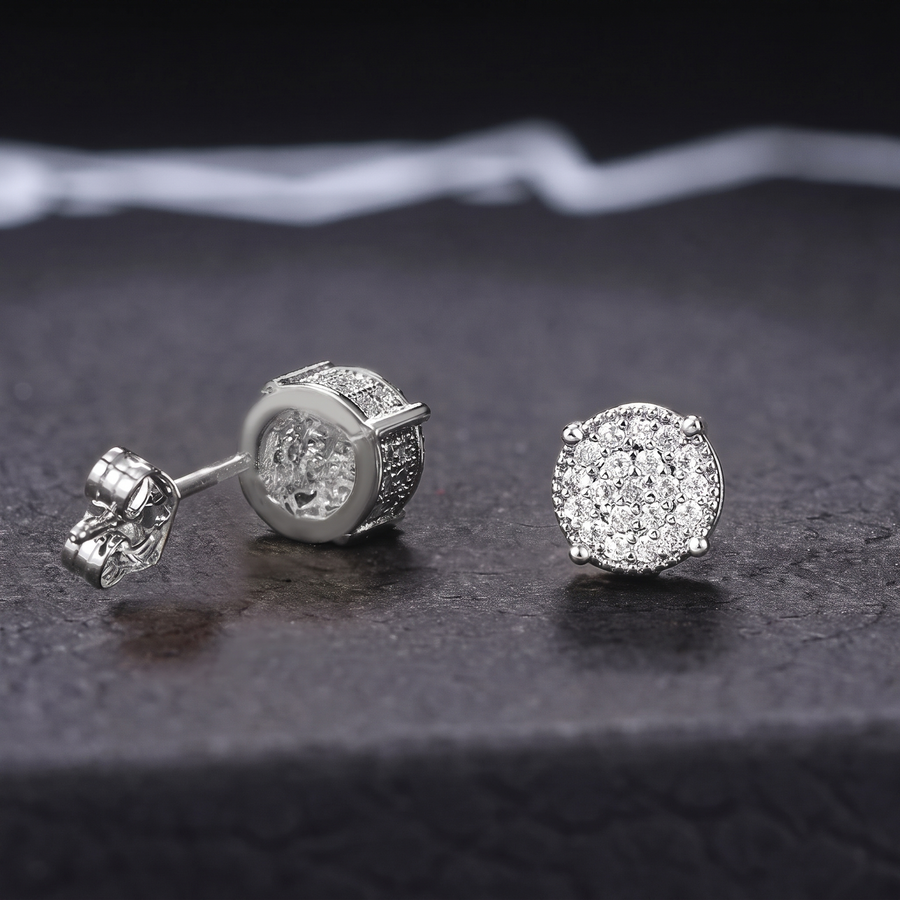 Solstice CZ Studs, product view 4