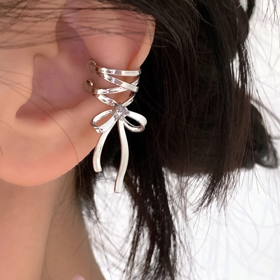 Celeste Bow Ear Cuff, primary product view